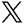 ícone do X