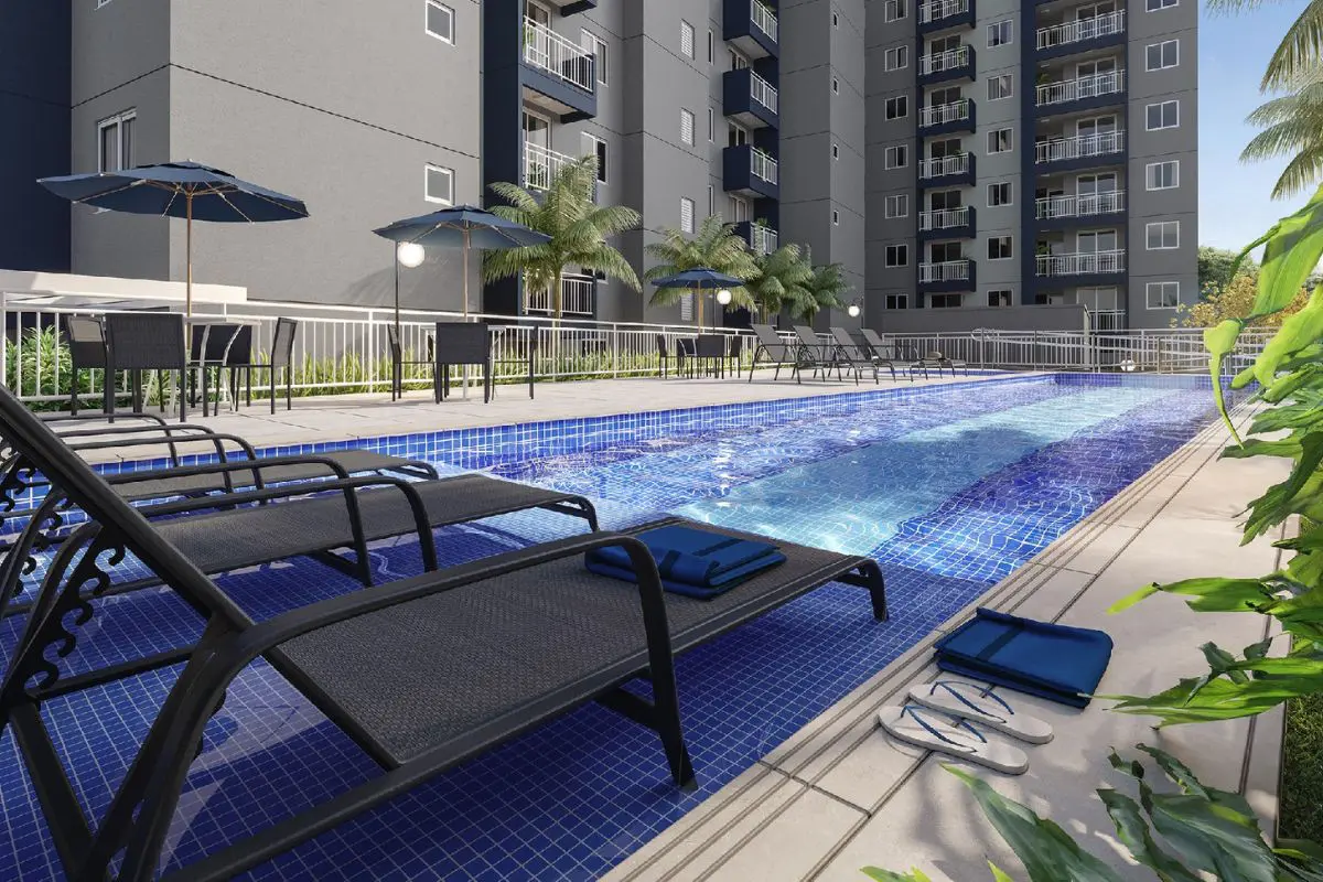 Bairro do Limão: seu novo lar estratégico na zona norte de SP Piscina do Reserva Limão, empreendimento da Direcional em São Paulo.