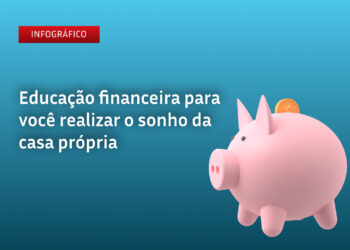 [INFOGRÁFICO] Educação financeira para você realizar o sonho da casa própria