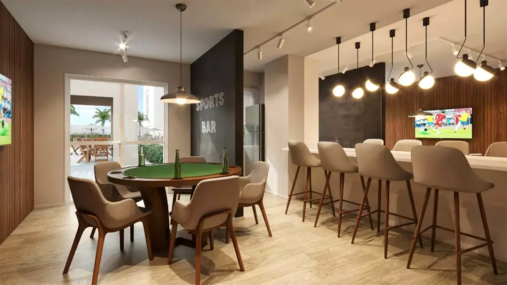 Jardim Planalto em São Paulo: conheça tudo sobre o bairro Espaço Sport Bar do Reserva Jardim Sapopemba, empreendimento da Direcional em São Paulo.