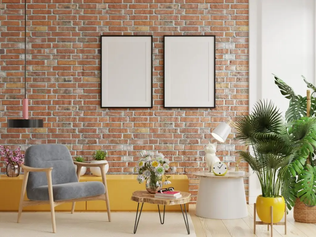 Decoração com tijolinho