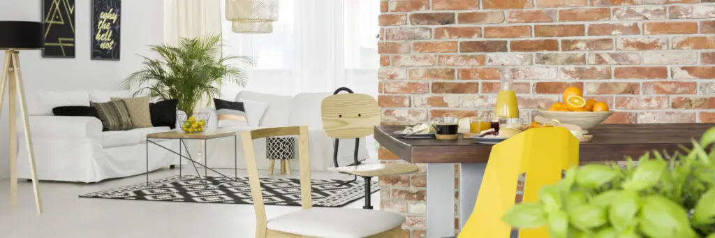 Decoração com tijolinho