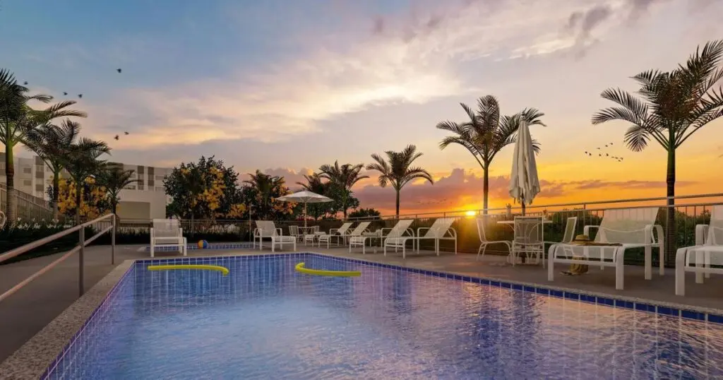 Área de Lazer com Piscina