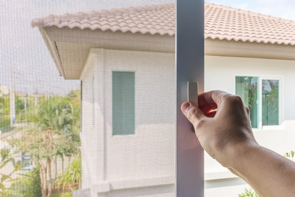 Imagem de tela mosquiteira de correr