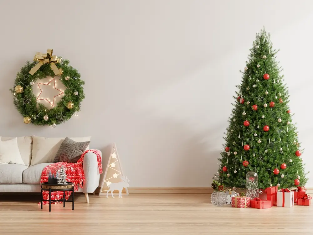 Árvore de natal com DIY